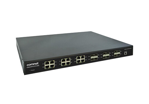 سوئیچ 24 پورت POE کامنت مدل CNGE24FX12TX12MS